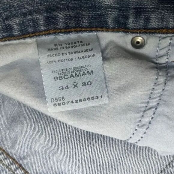 Wrangler Relaxed Boot Cut Jeans Size 34x30 - Picture 4 of 4